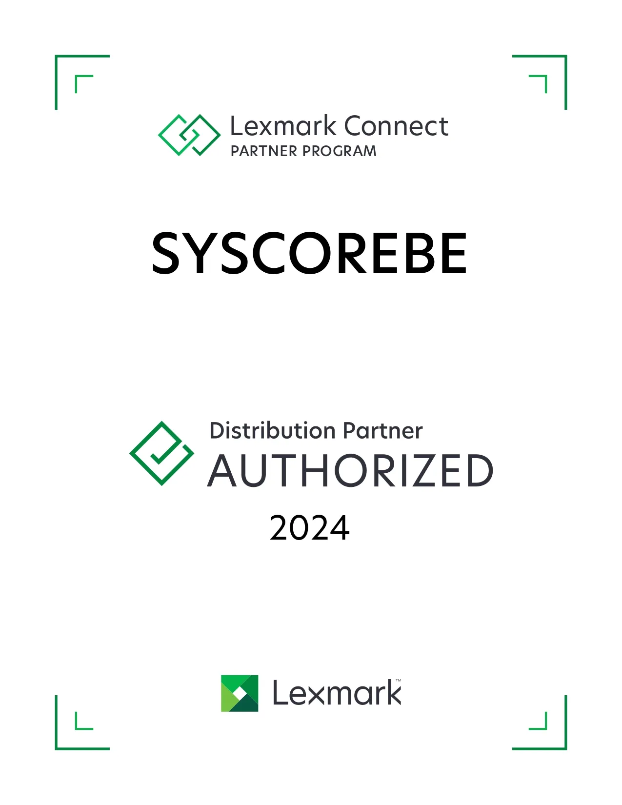 certificado lexmark